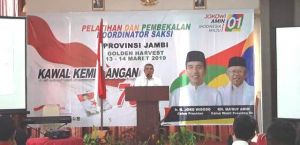 Saksi Jokowi-Ma'ruf Dilatih, Agus Roni: Teruslah Bergerak, Ini Adalah Syiar Kebangsaan