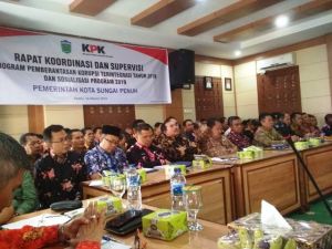 Kunjungan KPK di Sungai Penuh, Febri: Tim Kunjungi ULP dan Bahas Kepatuhan Laporan LHKPN