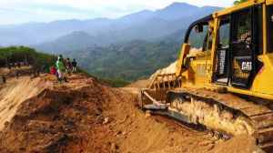 Ini Progress Hari Ke-18 Pekerjaan Fisik TMMD ke 104 Kodim 0417/Kerinci