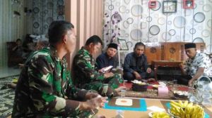 Pererat Silaturahmi Dansatgas Dindang Makan Warga