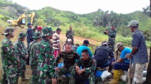 Pasiter Kodim 0417/Kerinci Semangati Tim Satgas TMMD Ke 104