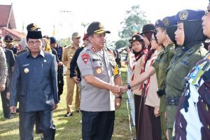 Polda Jambi Gelar Apel Tahapan Kampanye Terbuka di Eks Arena MTQ