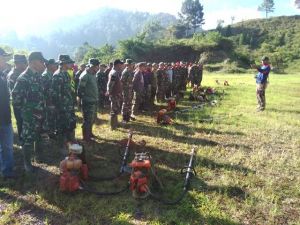 Tim Satgas Persiapkan Lapangan Untuk Penutupan
