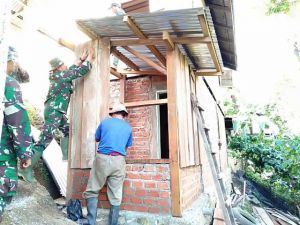 Direhab Satgas, Rumah Agus Tak Lagi Berdinding Papan