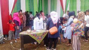 Baksos Penutupan TMMD ke 104 Kodim Kerinci,Di Serbu Warga