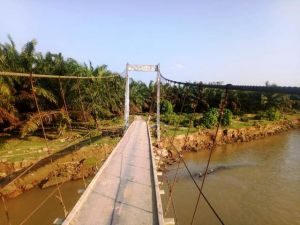 Warga Sabahau Berharap Pemerintah Perhatikan Jembatan Napal Melintang