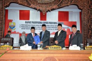 DPRD Gelar Paripurna Penyampaian Pokir Tahun Anggaran 2020