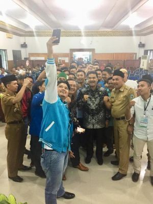 Workshop Kepemudaan, SAH Minta Pemuda Cerdas dan Tingkatkan Kualitas Untuk Membangun Bangsa
