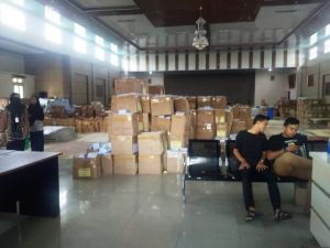 KPU Muaro Jambi Selesaikan Sortir Lipat Surat Suara