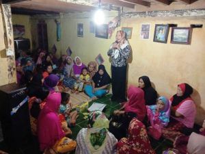 Iin Inawati Caleg DPR RI dari PPP ini Disambut Antusias di Desa Danau Kecamatan Nalo Tantan