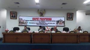 Bupati Sampaikan Nota Pengantar LKPJ, LKPD Tahun 2018