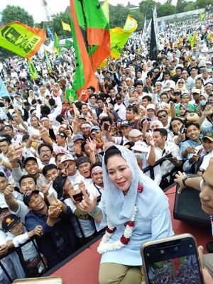 Titiek Soeharto: Aroma Kemenangan Prabowo Sudah Tercium Kuat