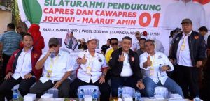 Ketua Nasdem Agus S Roni Hadir di Kampanye Akbar Jokowi-Ma'ruf Amin   