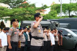 Pimpin Apel Bersama TNI-POLRI, Kapolda Pinta Minimalisir Serangan Fajar