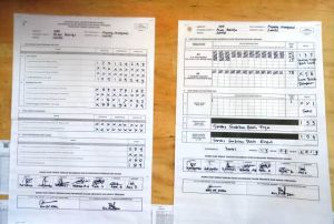 Di TPS 05 Alam Berajo, Jokowi-Amin Menang Telak