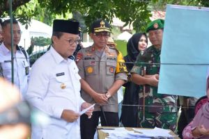 Kapolda Jambi bersama Forkompinda Dampingi Gubernur Jambi di TPS 14 Sekaligus Pantau Jalannya Pemilu