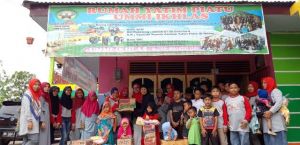 Selesaikan USBN, Siswa 6 A SDN 1 Kota Jambi Beri Bantuan ke Panti Asuhan Ummi Ikhlas