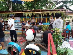 Polsek Mimika Timur Gandeng Binmas Noken Polri Gelar Kegiatan Pembinaan Jadi Pengusaha