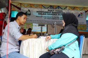 Belimal, Kegiatan Baksos Sambut Ramadhan di Lingkungan Pertamina EP Asset 1 Jambi