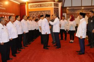 HBA Resmi Dilantik Sebagai Ketua PMI Provinsi Jambi
