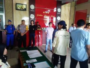 Pleno KPU Kota Jambi Dimulai, Polisi Jaga Ketat Lokasi Acara