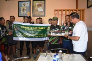 Ulang Tahun ke-57, Kapolda Jambi Dapat Kejutan Dari Perwira Korem 042/Gapu