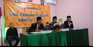 Selasa, Bawaslu Muaro Jambi Putuskan Perkara Dugaan pelanggaran Administrasi yang Dilaporkan NasDem