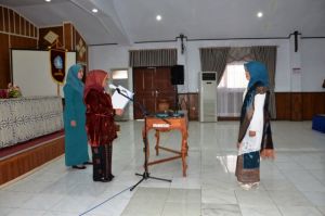 Rahima Fachrori Resmi Melantik Ketua TP PKK dan Dekranasda Kerinci