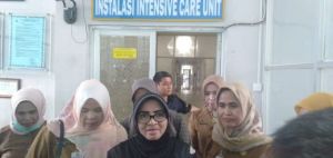 Mengaku Prihatin, Rahima Santuni Bayi yang Lahir Tanpa Kulit Perut di RSUD Raden Mattaher 