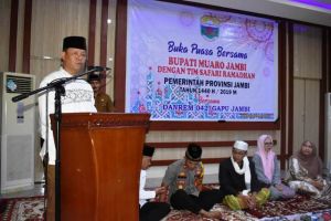 Danrem 042 Gapu Safari Ramadan Bersama Forkopimda Muaro Jambi