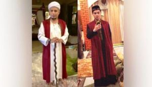 Istri Arifin Ilham Bagikan Gamis Suami Kepada Anak-anaknya