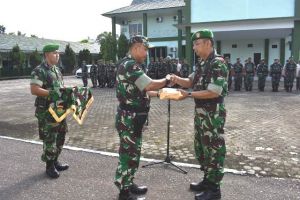 Kasrem 042/Gapu Pimpin Penyerahan Zakat Fitrah Kepada Panitia Amil Zakat