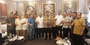 Minus Agus dan Nawawi Hamid, 9 DPD II Golkar Jambi Menghadap Ketua Umum Airlangga Bersama Cek Endra