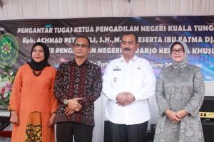 Amir Sakib Hadiri Pengantar Tugas Ketua Pengadilan Negeri Kuala Tungkal, Ini Harapannya 