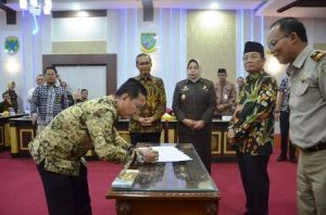 Pemkab Batanghari MOU Dengan BPN Provinsi Jambi