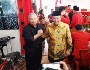Salam Komando CE-Safrial di Konferda PDIP, Sinyal Berpasangan di Pilgub?