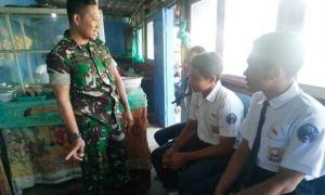 ''Dibangun Tentara, Nanti Kalau ke Sekolah Lancar''