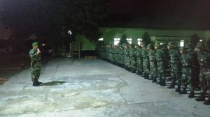 Kasrem Sidak Tengah Malam, Prajurti Batalyon Infanteri Raider 142/KJ Langsung Siaga
