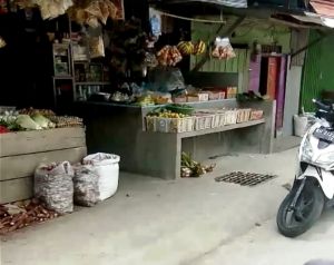 Pasca Penertiban, Pedagang Parit 1 Tetap Berjualan di Jalan Nasional