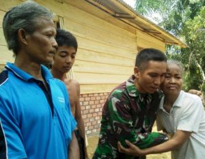 Dukungan Penuh Masyarakat Ladang Peris Untuk TMMD