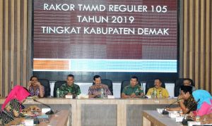 Ini Talud TMMD Versi Tentara Kodim Demak