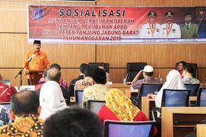 Wabup Amir Sakib Hadiri Sosialisasi Ranperda APBD Perubahaan Tahun 2019