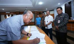 Proyek di Bina Marga dan Cipta Karya Dinas PUPR Provinsi Jambi Resmi Ditandatangani