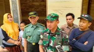 Dampingi Tim Dinas Psikologi TNI AD, Dandim 0415/Bth: Warga Gembira Sambut TMMD