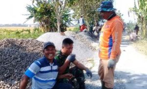 Belajar Disiplin dan Semangat Dari Satgas TMMD