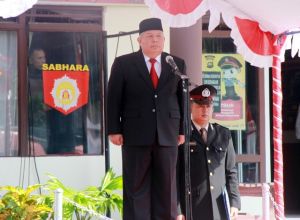 Bupati Safrial Jadi Irup HUT Bhayangkara Ke- 73