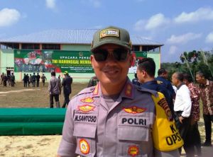 Kapolres Batanghari Dukung Penuh TMMD di Desa Ladang Peris