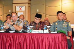 Hadiri Rapat Karhutla di Riau, Fachrori: Jangan Sampai Terjadi Kabut Asap