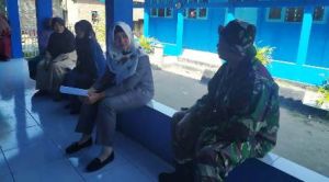Satgas TMMD Yang Rajin Anjangsana ke Sekolah