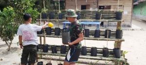 Senang Punya Orang Tua Asuh yang Perhatian, Kopda Epi: Kami Nyaman dan Betah